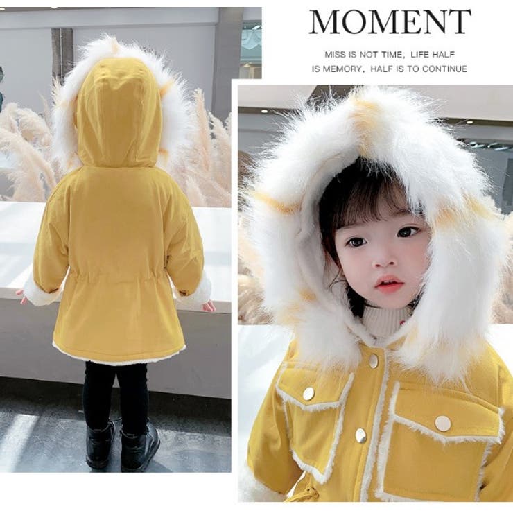 子供服 コート 裏起毛 | elamour | 詳細画像3 