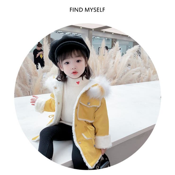 子供服 コート 裏起毛 | elamour | 詳細画像4 