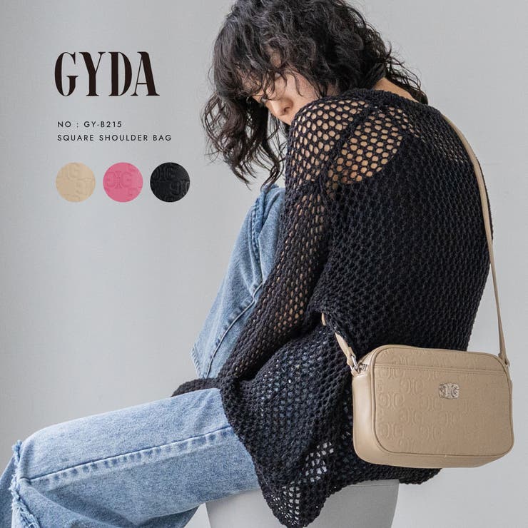 GYDA(ジェイダ)スクエアショルダーバッグ GY-B215[品番：EGLB0000168