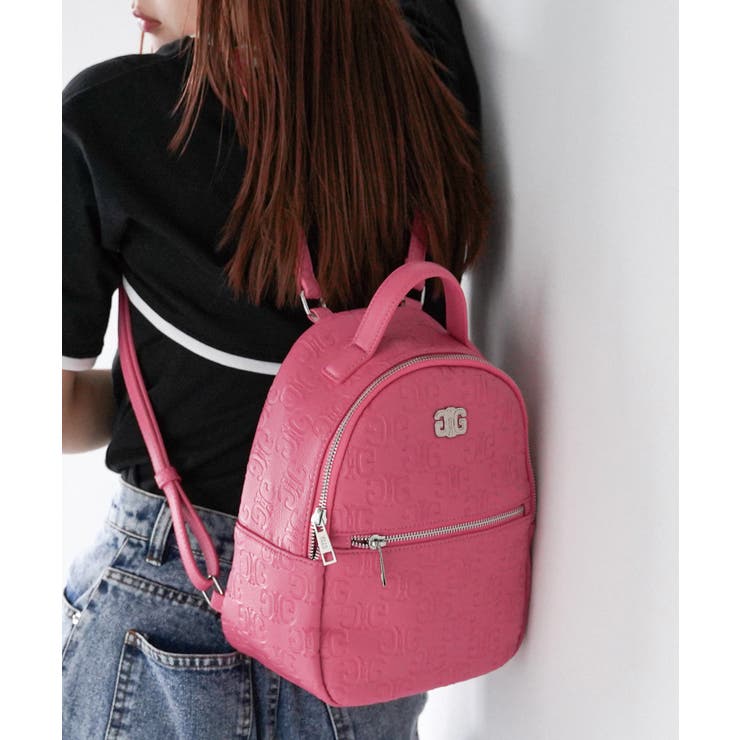 ピンク | GYDA(ジェイダ)ミニリュック GY-B216 EMBOSS | ELGAES