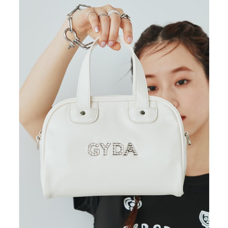 GYDA バッグ　ホワイト GYDA(ジェイダ) ミニボストンバッグ GY-B295[品番：EGLB0000121