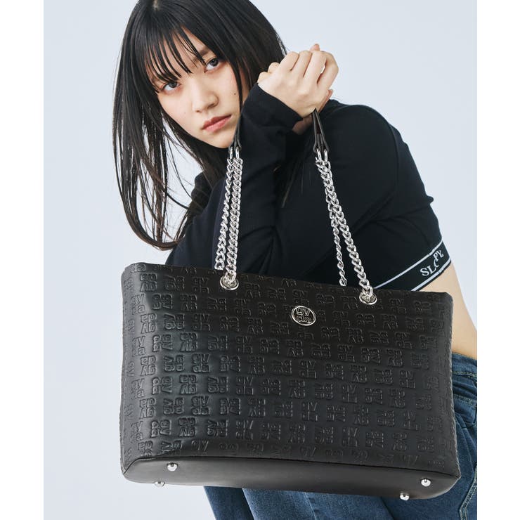 ブラック | GYDA(ジェイダ)トートバッグ GY-B305 | ELGAES