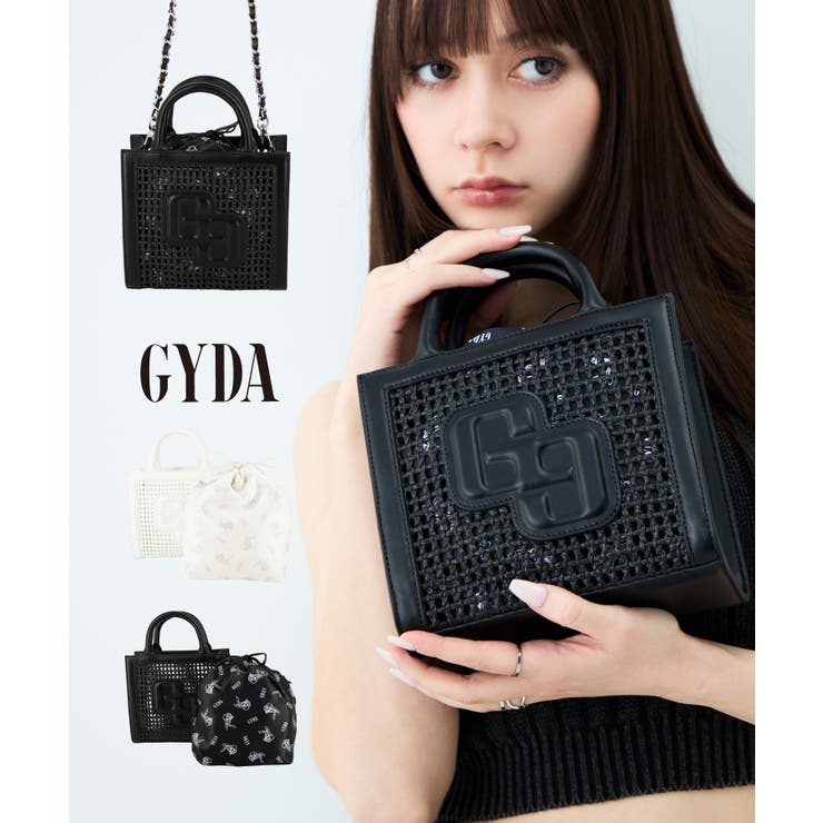 GYDA(ジェイダ)チェーンショルダーかごバッグ GY-B339 | ELGAES | 詳細画像1 