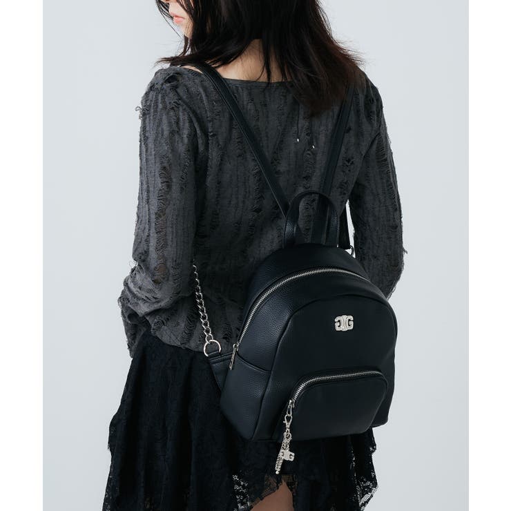 ブラック | GYDA(ジェイダ)ミニリュック GY-B346 | ELGAES