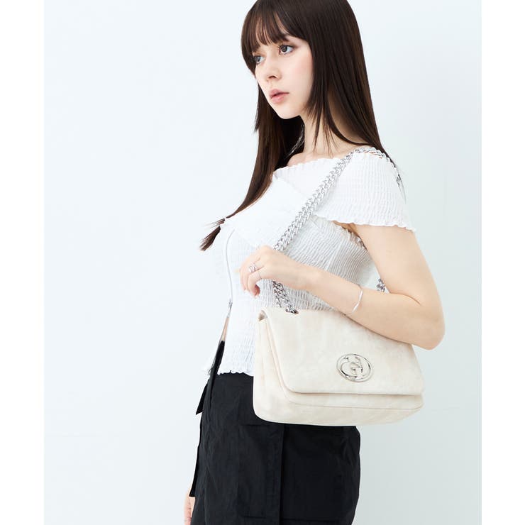 GYDA(ジェイダ)チェーンショルダーバッグ GY-B427 ビッグメタル | ELGAES | 詳細画像3 