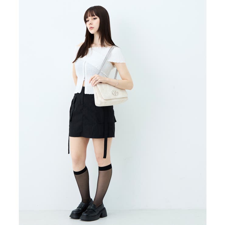 GYDA(ジェイダ)チェーンショルダーバッグ GY-B427 ビッグメタル | ELGAES | 詳細画像4 