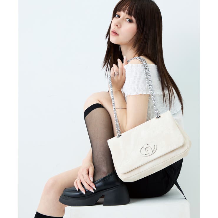 GYDA(ジェイダ)チェーンショルダーバッグ GY-B427 ビッグメタル | ELGAES | 詳細画像5 