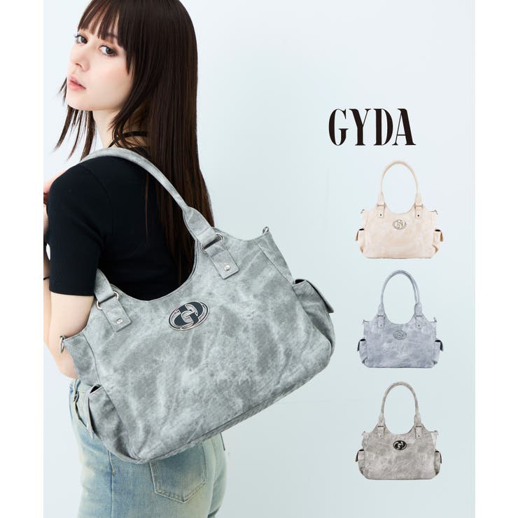 GYDA(ジェイダ)2WAYトートバッグ ショルダーバッグ GY | ELGAES | 詳細画像1 