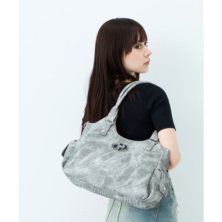 GYDA(ジェイダ)2WAYトートバッグ ショルダーバッグ GY | ELGAES | 詳細画像3 