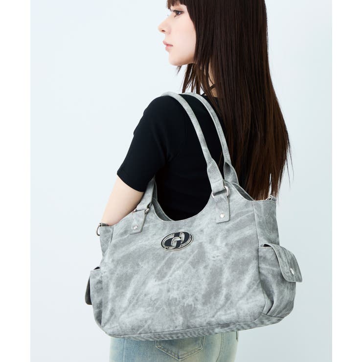 GYDA(ジェイダ)2WAYトートバッグ ショルダーバッグ GY | ELGAES | 詳細画像5 