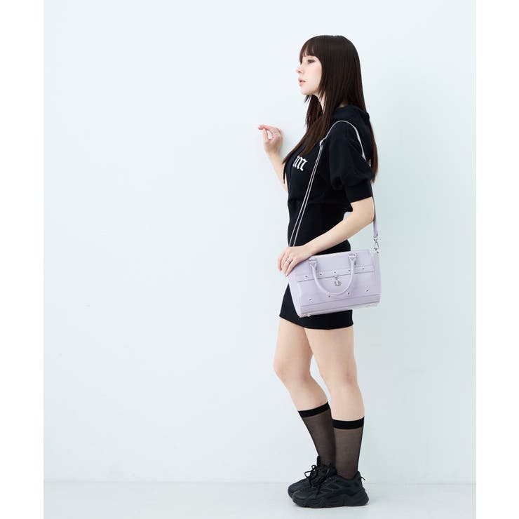 GYDA(ジェイダ)2WAYハンドバッグ ショルダーバッグ GY | ELGAES | 詳細画像6 