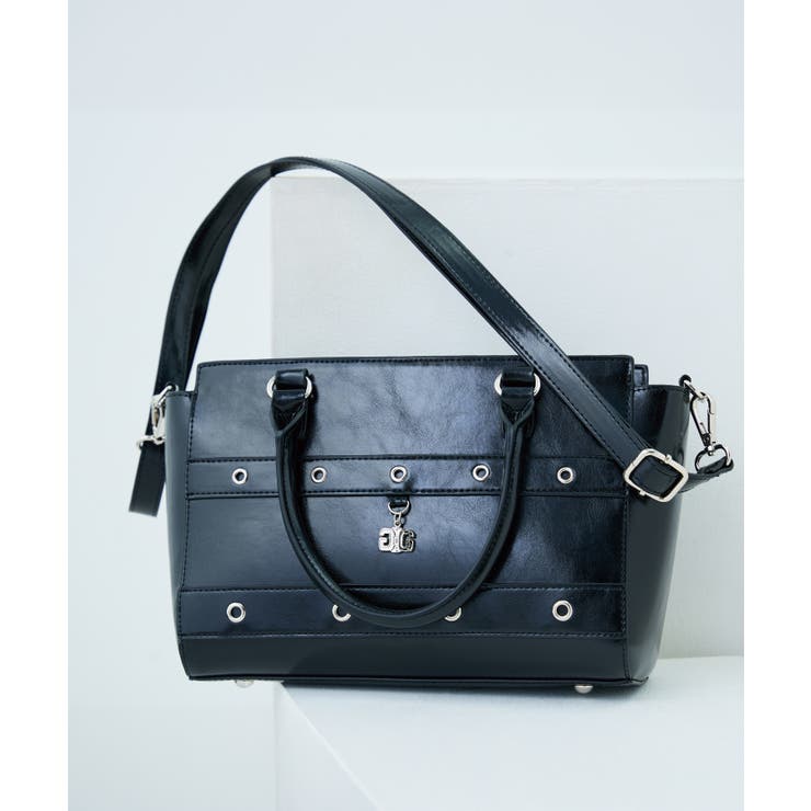 ブラック | GYDA(ジェイダ)2WAYハンドバッグ ショルダーバッグ GY | ELGAES