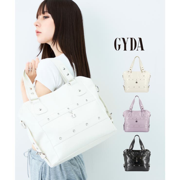 GYDA(ジェイダ)2WAYトートバッグ ショルダーバッグ GY | ELGAES | 詳細画像1 