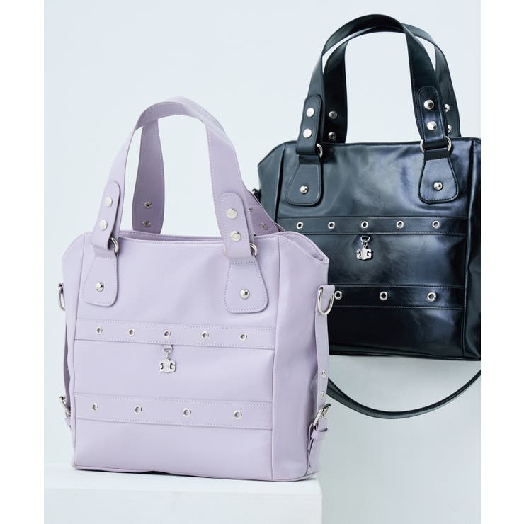 GYDA(ジェイダ)2WAYトートバッグ ショルダーバッグ GY | ELGAES | 詳細画像8 