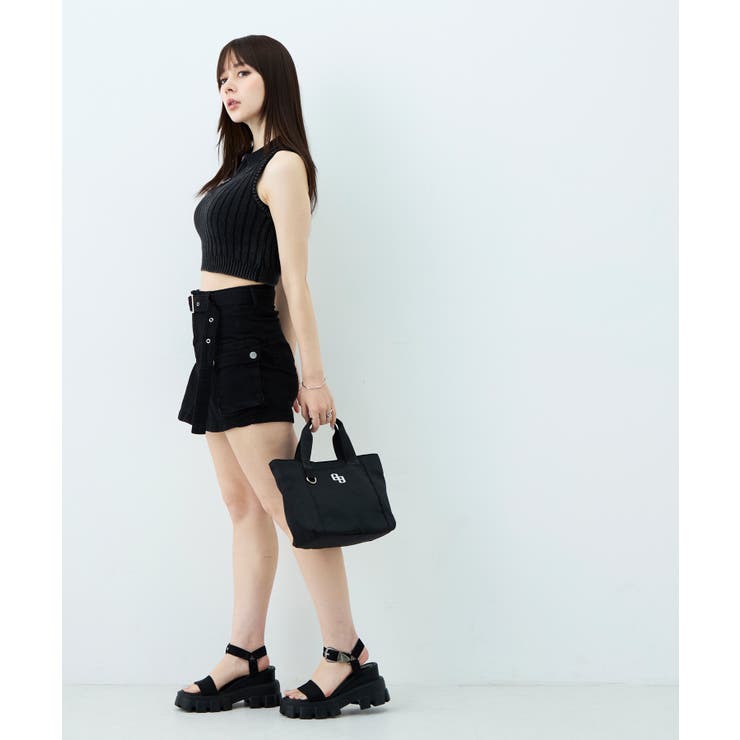 GYDA(ジェイダ)2WAYミニトートバッグ ショルダーバッグ 缶バッジ付き | ELGAES | 詳細画像4 