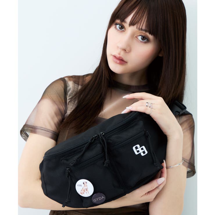 GYDA(ジェイダ)ボディバッグ 缶バッジ付き GY-B443 カジュアル | ELGAES | 詳細画像4 