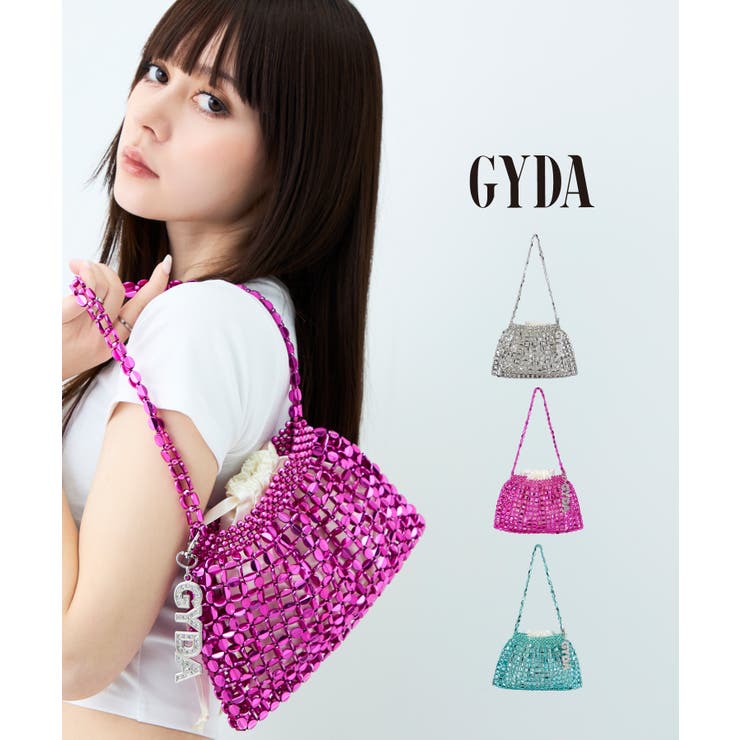 GYDA(ジェイダ)メタリックミニバッグ 巾着付き GY-B452 | ELGAES | 詳細画像1 