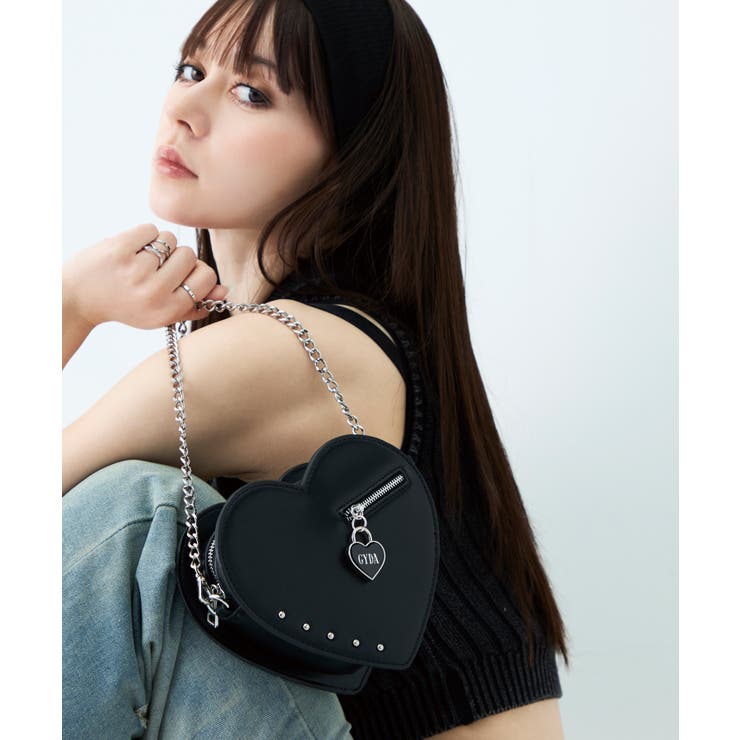 GYDA(ジェイダ)3WAYハートミニショルダーバッグ GY B462 | ELGAES | 詳細画像6 