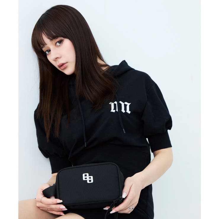 GYDA(ジェイダ)スクエアポーチ 大容量 缶バッジ付き | ELGAES | 詳細画像3 