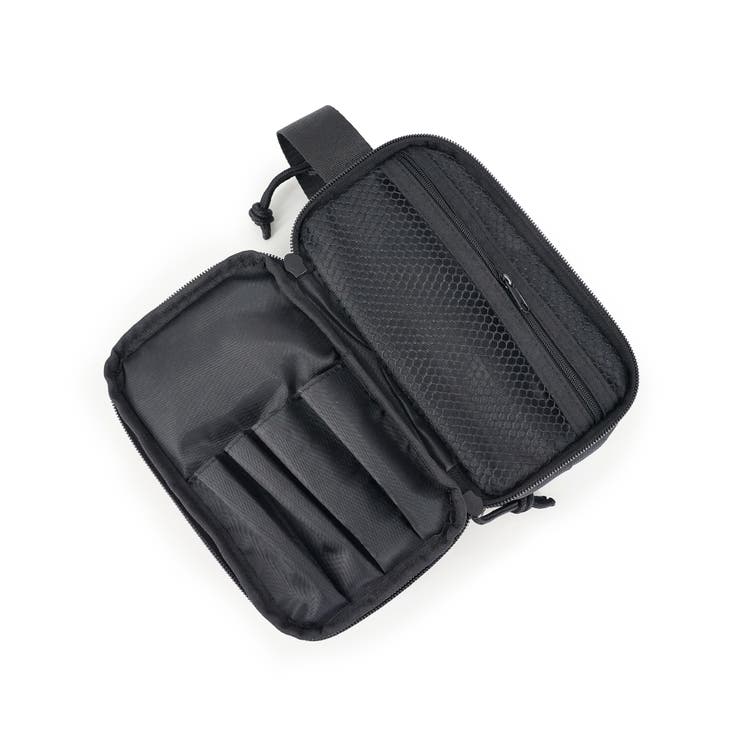 GYDA(ジェイダ)スクエアポーチ 大容量 缶バッジ付き | ELGAES | 詳細画像9 