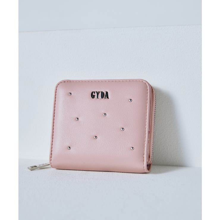 ピンク | GYDA(ジェイダ)ラウンドファスナー二つ折り財布 GY-W231 | ELGAES