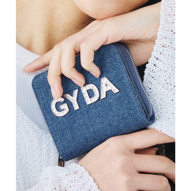 ブルー | GYDA(ジェイダ)ラウンドファスナー二つ折り財布 GY-W291 | ELGAES