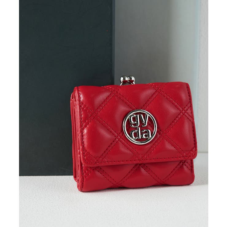 レッド | GYDA(ジェイダ)口金ミニ財布 GY-W352 | ELGAES