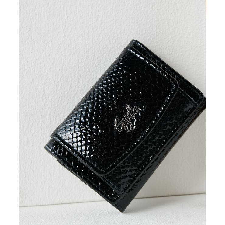 ブラック | GYDA(ジェイダ)マイクロミニ財布 GY-W363 | ELGAES