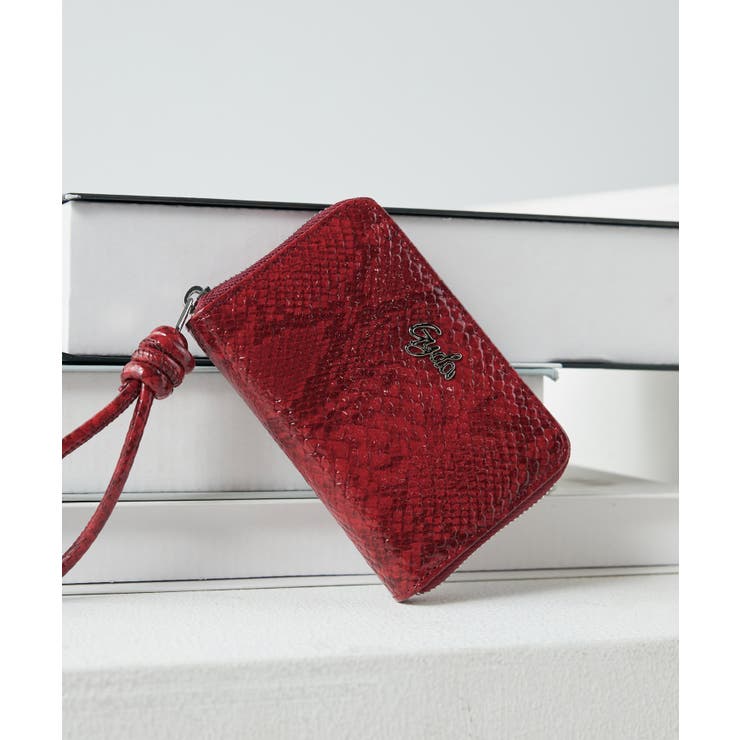 財布 「GYDA/ジェイダ」 PYTHON EMBOSS SERIES がま口ミニウォレット