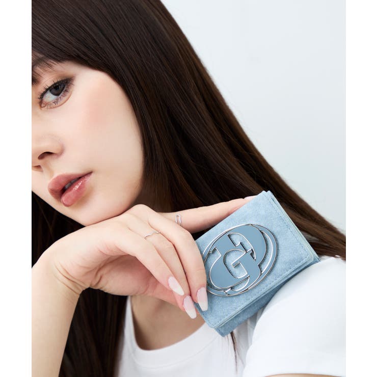 ブルー | GYDA(ジェイダ)マイクロミニ財布 三つ折り財布 GY | ELGAES