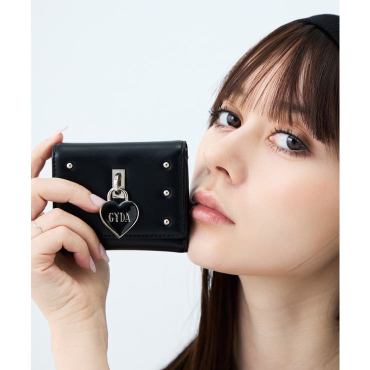 GYDA(ジェイダ)マイクロミニ財布 GY-W461 ハート南京錠チャーム | ELGAES | 詳細画像10 