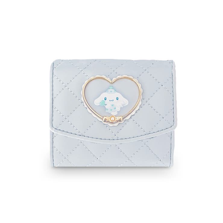 シナモロール | サンリオ 三つ折り財布 ハートフレームシリーズ | ELGAES