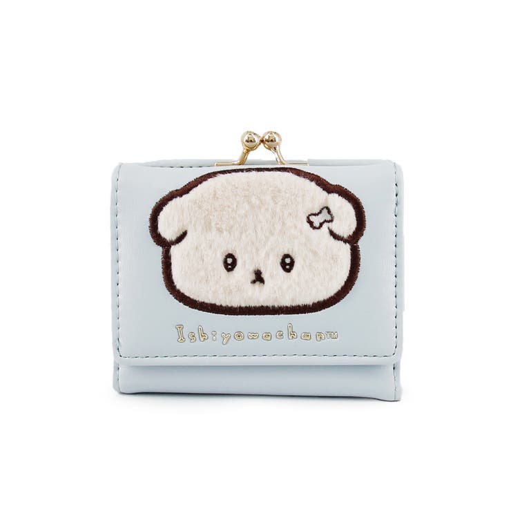ブルー | いしよわちゃん 口金ミニ財布 | ELGAES