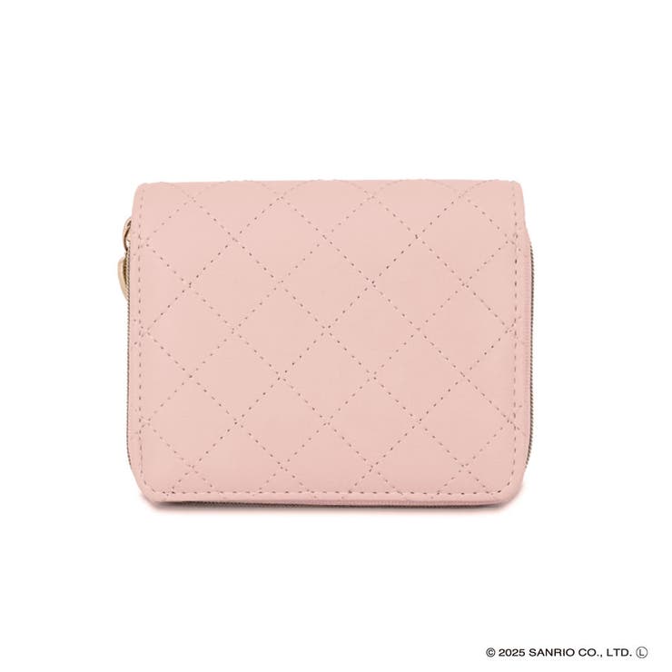 ハローキティ ラウンドファスナー二つ折り財布 キルト風ステッチシリーズ | ELGAES | 詳細画像4 