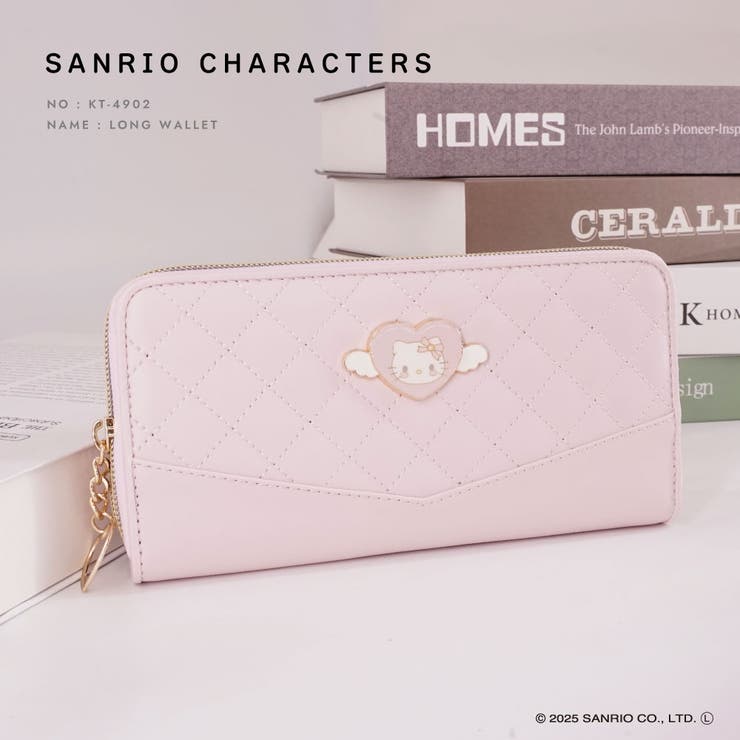 ハローキティ ラウンドファスナー長財布 エンジェルメタルシリーズ | ELGAES | 詳細画像1 