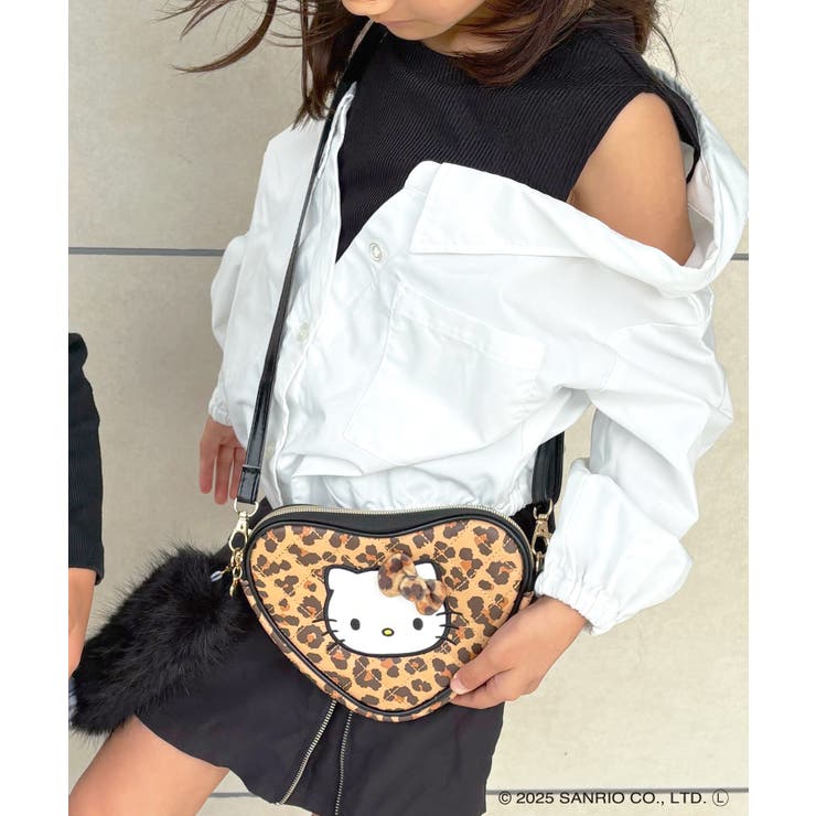 ハローキティ しっぽファー付きハート形ポシェット | ELGAES | 詳細画像2 