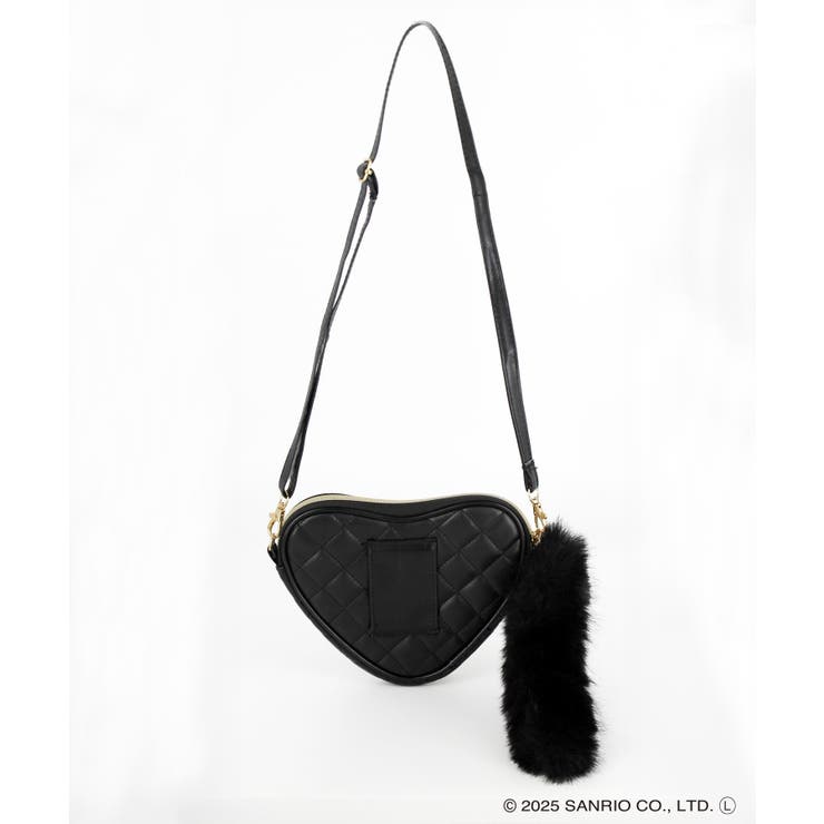 ハローキティ しっぽファー付きハート形ポシェット | ELGAES | 詳細画像9 