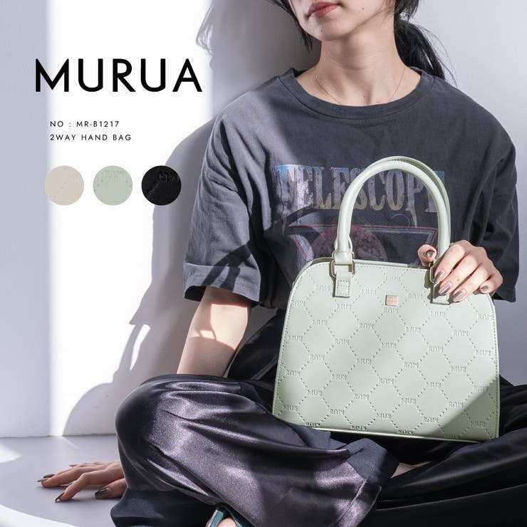 MURUA(ムルーア)2WAYハンドバッグ MR-B1217 | ELGAES | 詳細画像1 