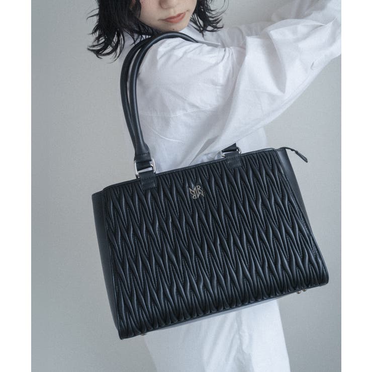ブラック | MURUA(ムルーア)トートバッグ A4対応 MR-B1266 | ELGAES