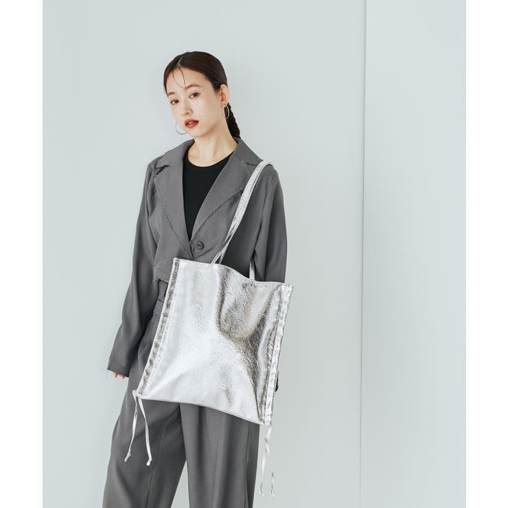 MURUA(ムルーア)メタリックトートバッグ MR-B1291 | ELGAES | 詳細画像10 