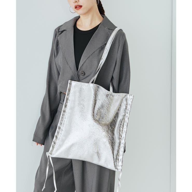 MURUA(ムルーア)メタリックトートバッグ MR-B1291 | ELGAES | 詳細画像9 