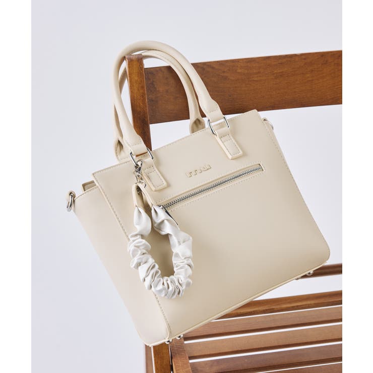 ベージュ | MURUA(ムルーア)2WAYハンドバッグ MR-B1335 | ELGAES