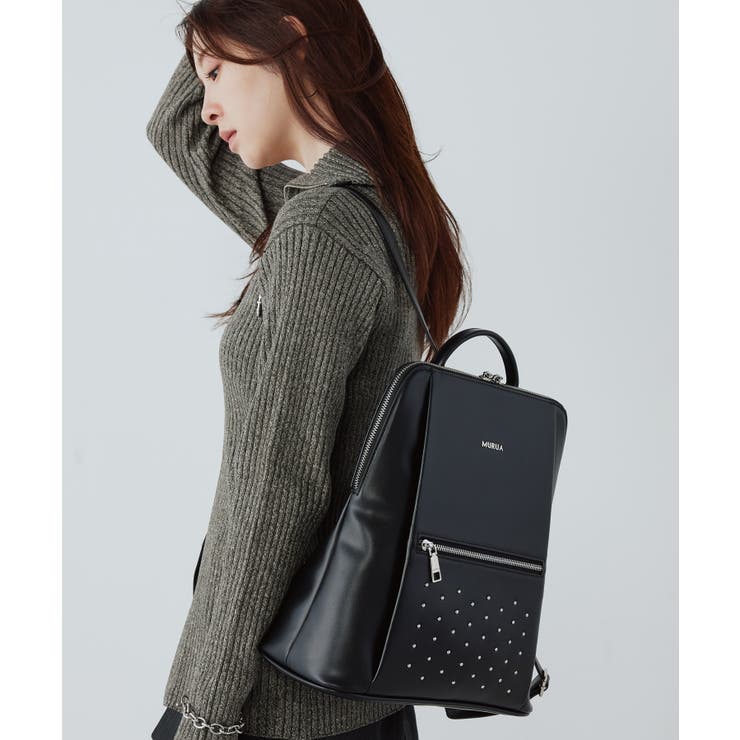 MURUA(ムルーア)薄マチスクエアリュック MR-B1376 | ELGAES | 詳細画像2 