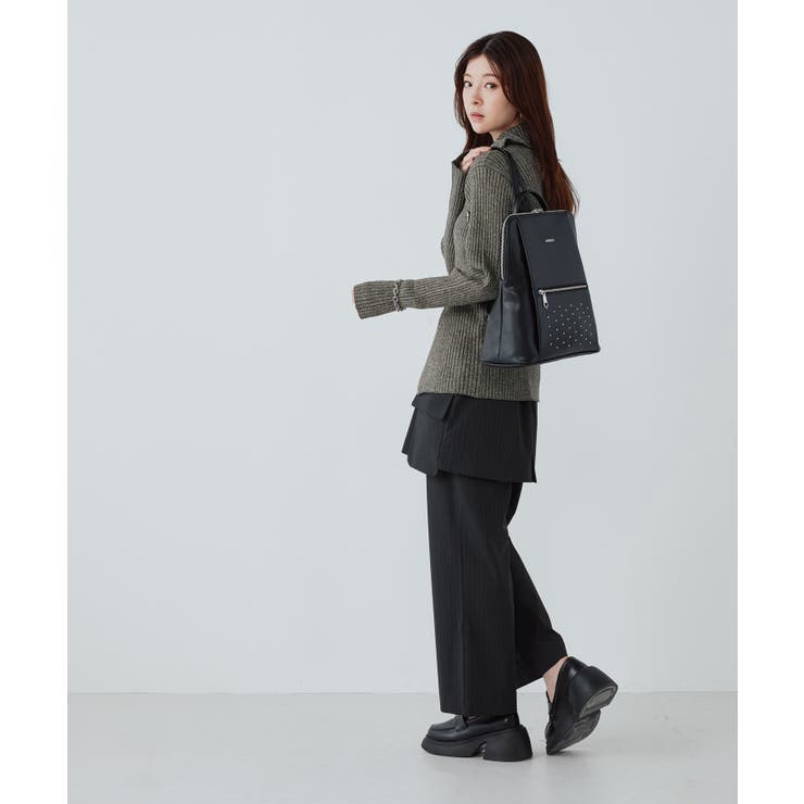 MURUA(ムルーア)薄マチスクエアリュック MR-B1376 | ELGAES | 詳細画像3 