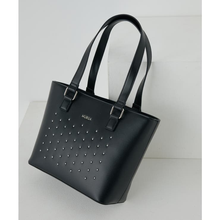 ブラック | MURUA(ムルーア)トートバッグ MR-B1377 | ELGAES