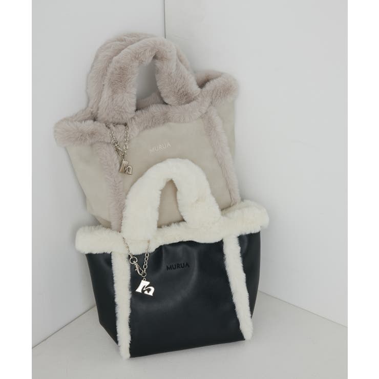 MURUA(ムルーア)異素材MIXミニトート MR-B1391 | ELGAES | 詳細画像8 