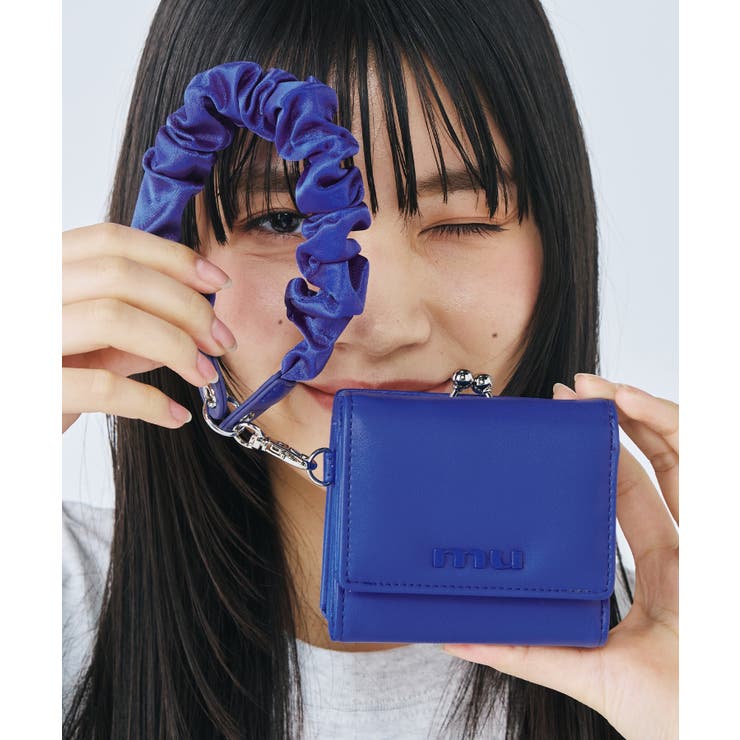 ブルー | MURUA(ムルーア)口金ミニ財布 MR-W1332 | ELGAES