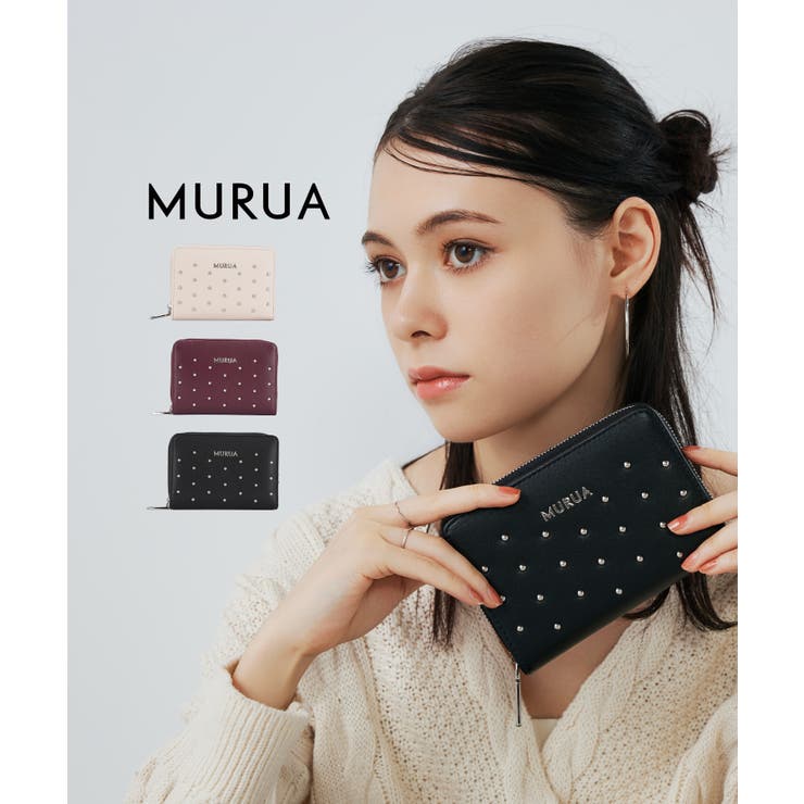 MURUA(ムルーア)ラウンドファスナー二つ折り財布 MR-W1372 | ELGAES | 詳細画像1 