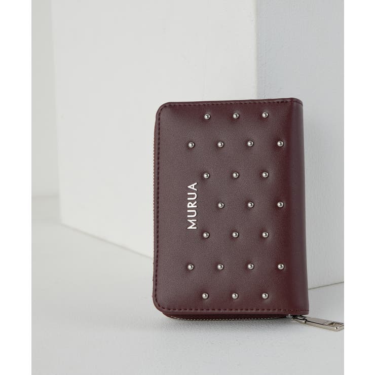 ワイン | MURUA(ムルーア)ラウンドファスナー二つ折り財布 MR-W1372 | ELGAES