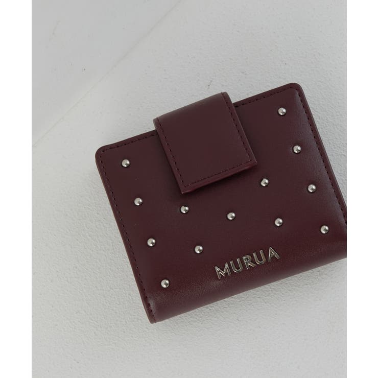 ワイン | MURUA(ムルーア)二つ折りミニ財布 MR-W1373 | ELGAES